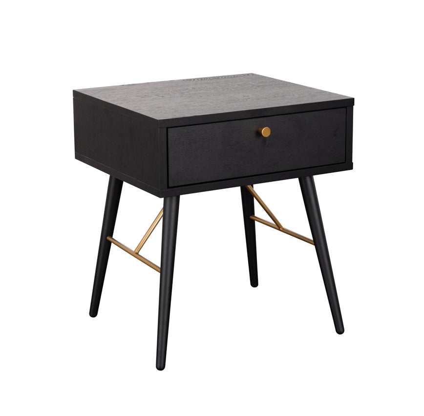 Holburn Bedside Table – Mid-Century Style
