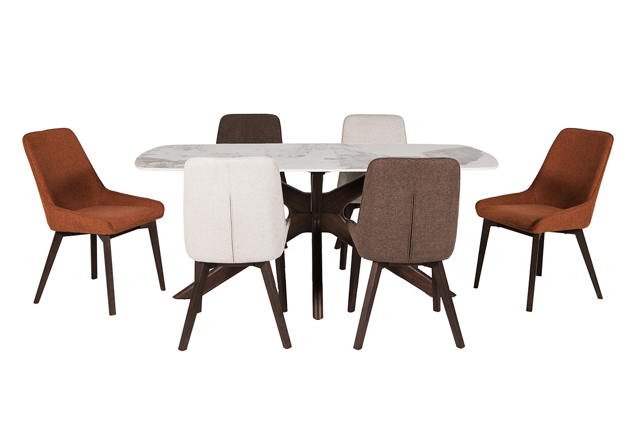 Holburn Dining Table Brown