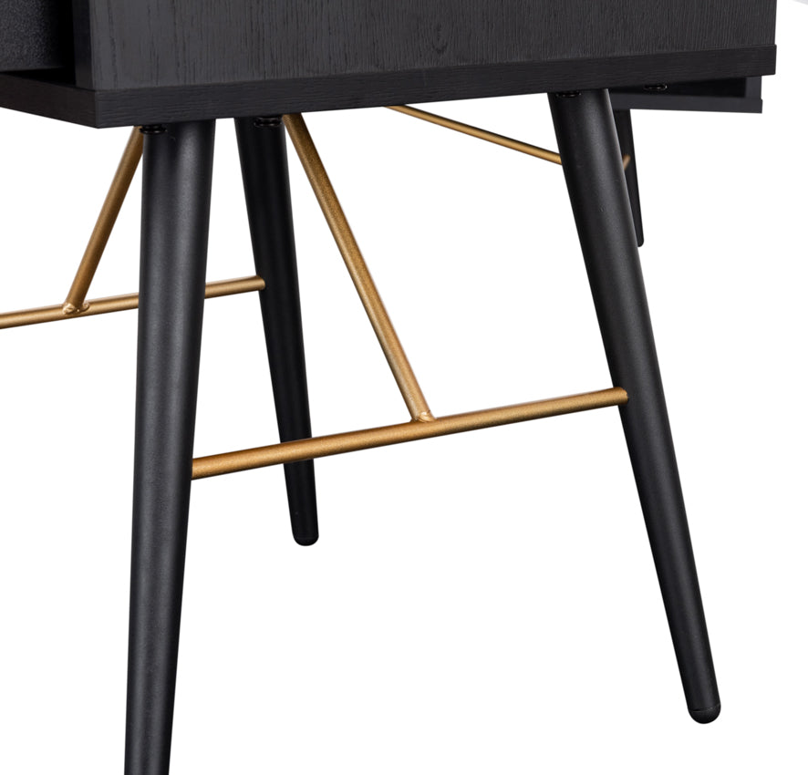 Holburn Bedside Table – Mid-Century Style