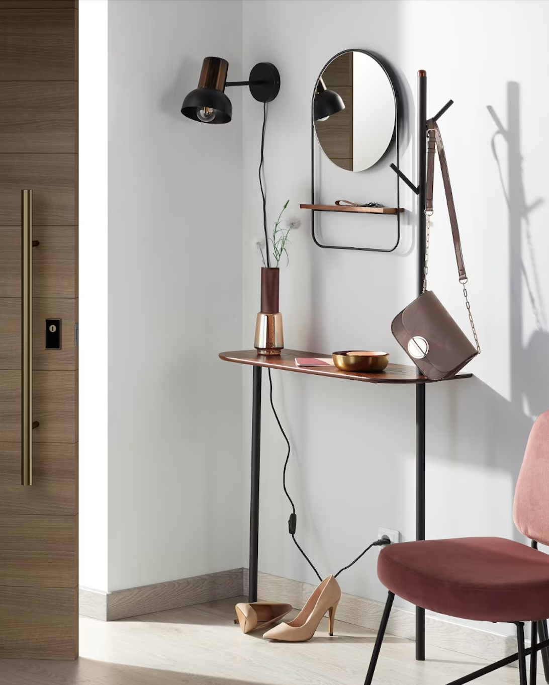 Marcolina Console & Coat Rack