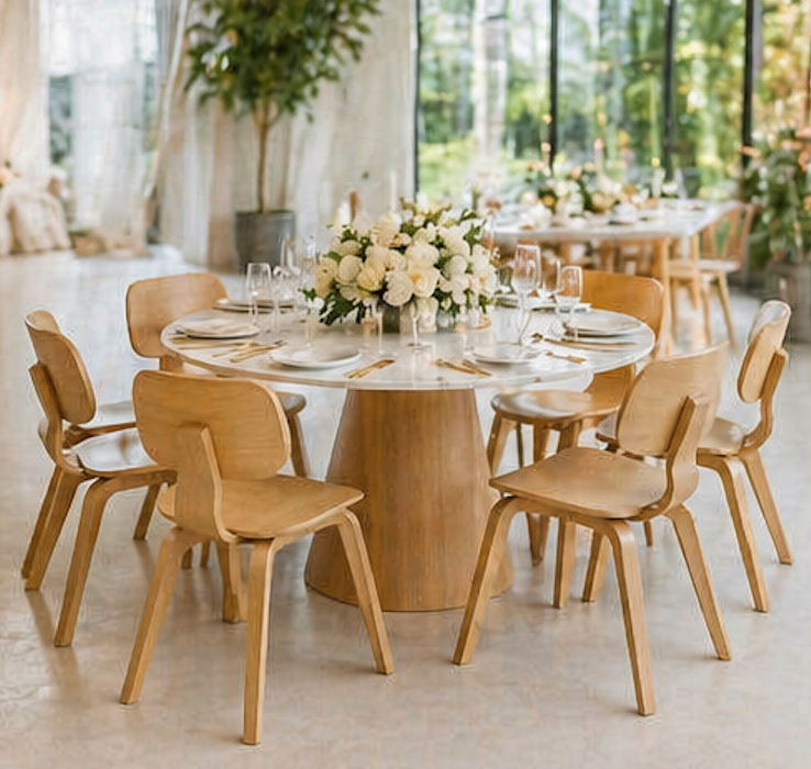 Scandi Round Dining
