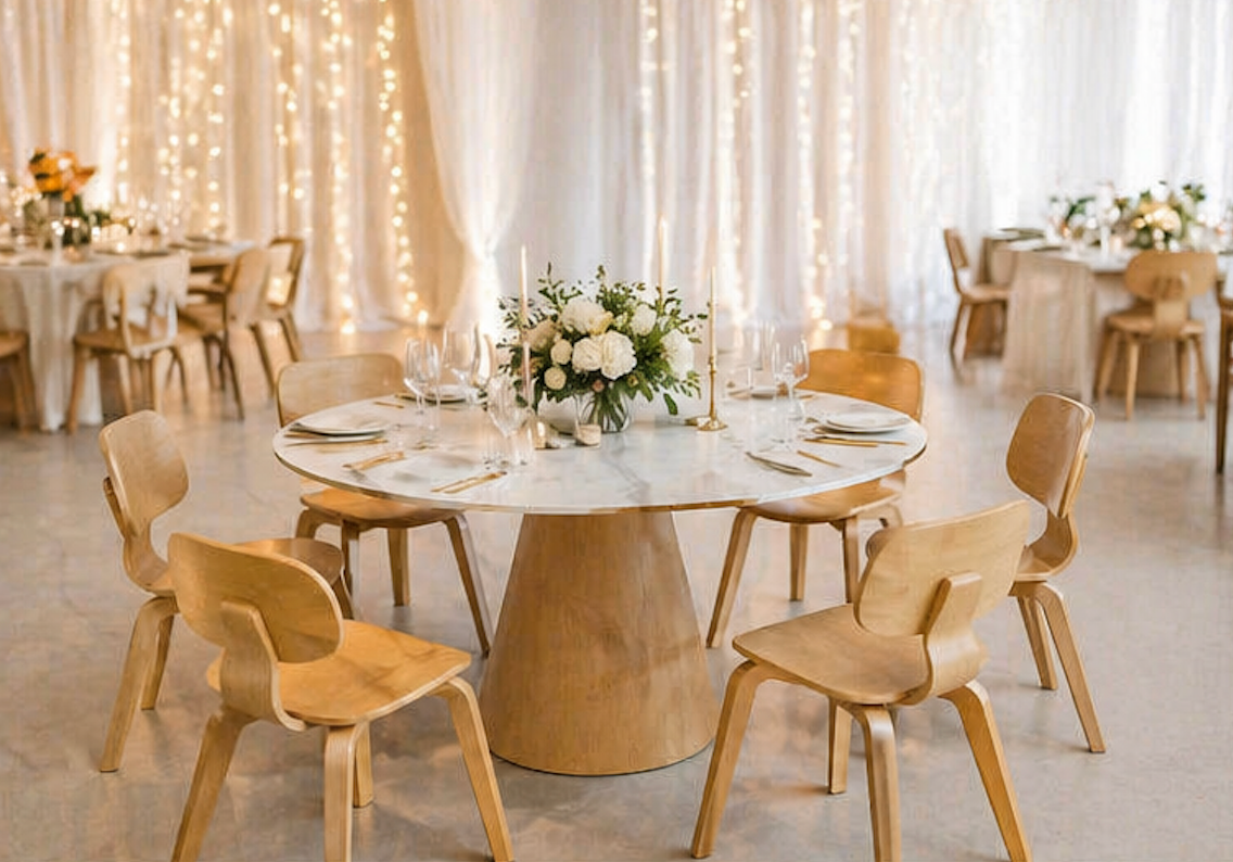 Scandi Round Dining